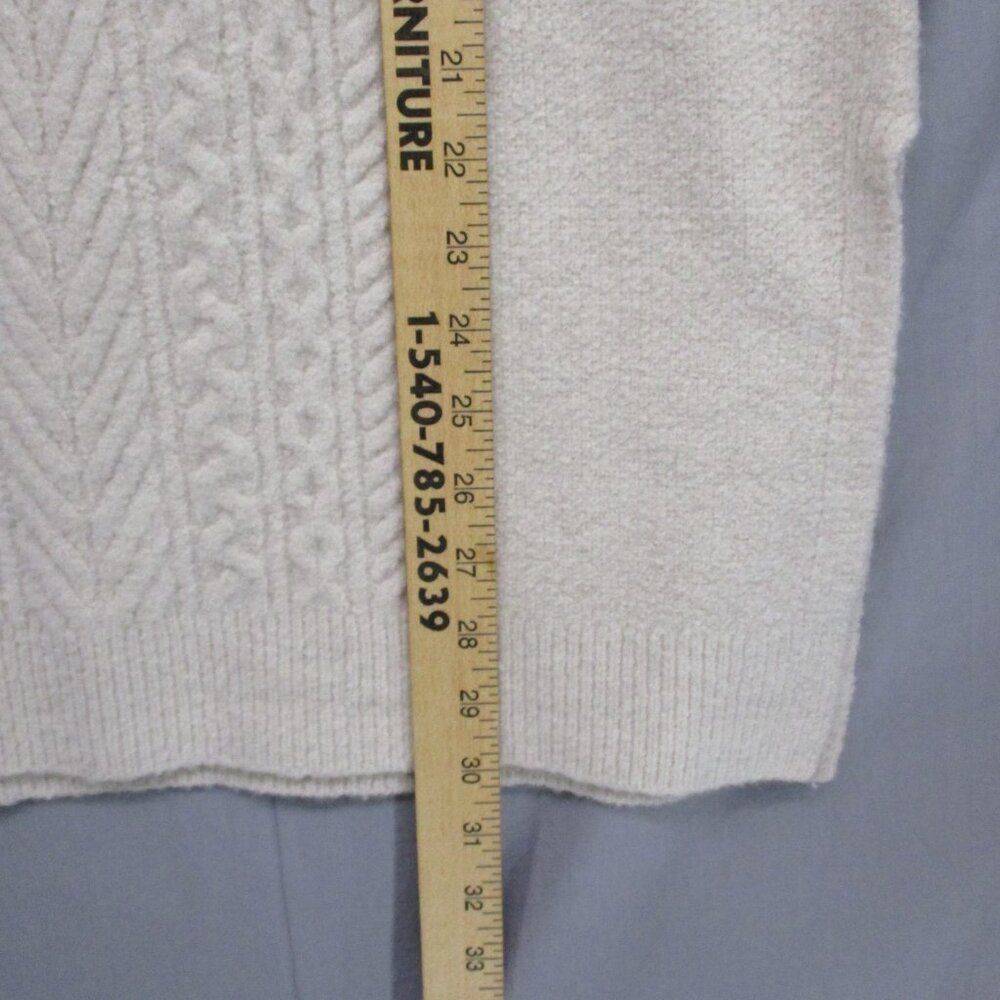 NWT Loft Sweater Vest Soft White Women Size | S - Picture 8 of 13
